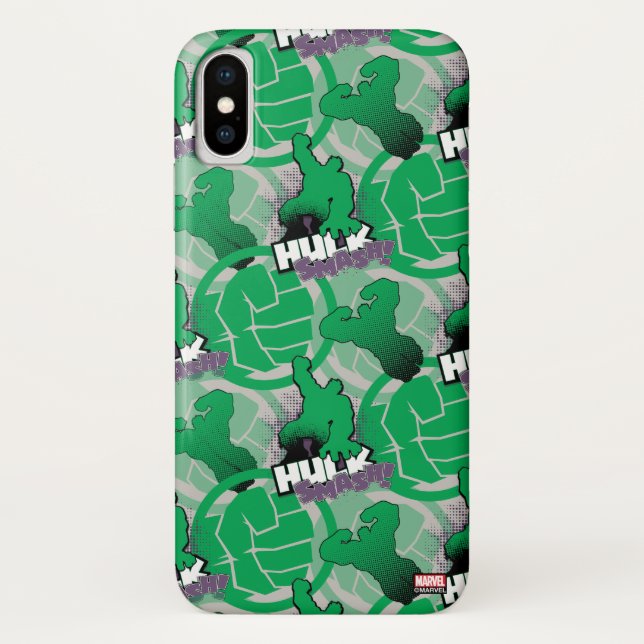 Avengers Classics | Hulk Smash Outline Graphic Case-Mate iPhone Case (Back)