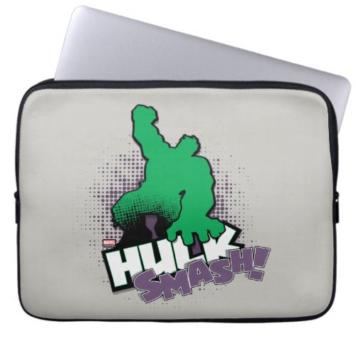 Avengers Classics  Hulk Smash Outline Graphic Laptop Sleeve