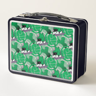 Avengers Classics Hulk Smash Outline Graphic Metal Lunch Box
