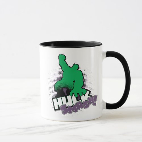 Avengers Classics  Hulk Smash Outline Graphic Mug