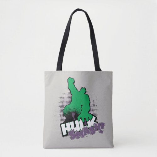 Avengers Classics  Hulk Smash Outline Graphic Tote Bag