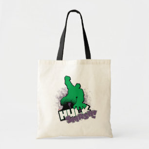 Avengers Classics   Hulk Smash Outline Graphic Tote Bag
