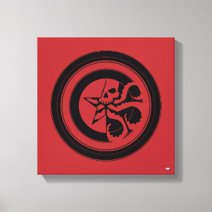 Avengers Classics   Hydra Captain America Shield Canvas Print