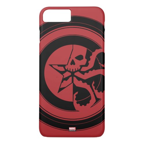 Avengers Classics  Hydra Captain America Shield iPhone 8 Plus7 Plus Case