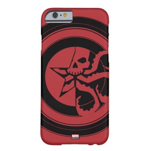 Avengers Classics  Hydra Captain America Shield Barely There iPhone 6 Case