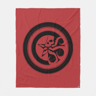 Avengers Classics   Hydra Captain America Shield Fleece Blanket