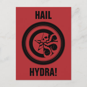 Avengers Classics Hydra Captain America Shield Postcard