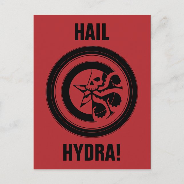 Avengers Classics | Hydra Captain America Shield Postcard (Front)
