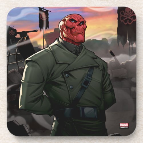 Avengers Classics  Hydra General Red Skull Beverage Coaster