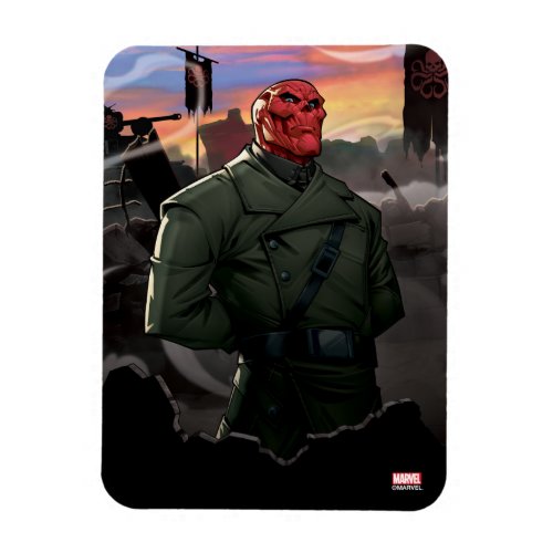 Avengers Classics  Hydra General Red Skull Magnet