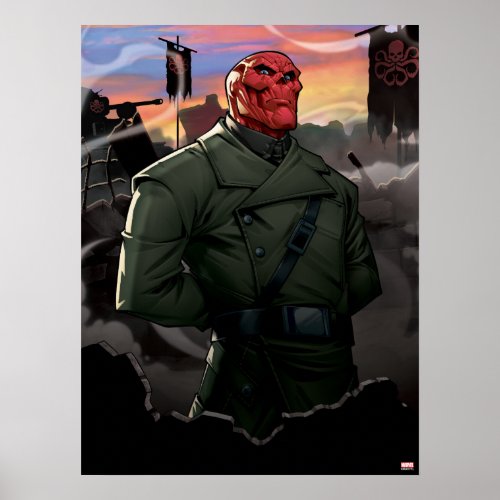 Avengers Classics  Hydra General Red Skull Poster