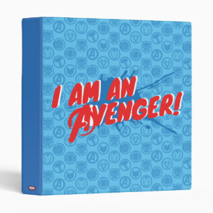 Avengers Classics   "I Am An Avenger" Graphic 3 Ring Binder