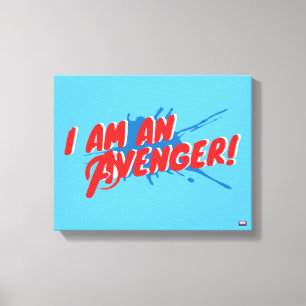 Avengers Classics   "I Am An Avenger" Graphic Canvas Print