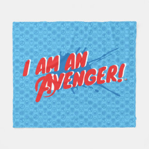 Avengers Classics   "I Am An Avenger" Graphic Fleece Blanket