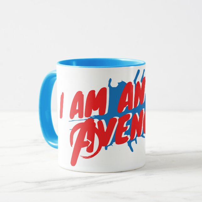 Avengers Classics | "I Am An Avenger" Graphic Mug (Front Left)