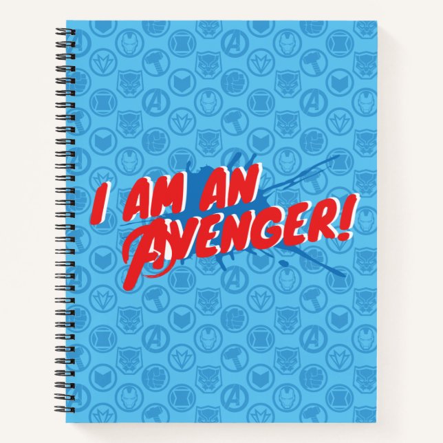 Avengers Classics | "I Am An Avenger" Graphic Notebook (Front)