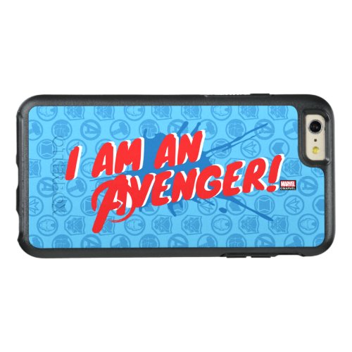 Avengers Classics  I Am An Avenger Graphic OtterBox iPhone 66s Plus Case