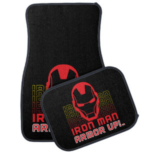 Avengers Classics Iron Man "Armor Up" Art Car Floor Mat