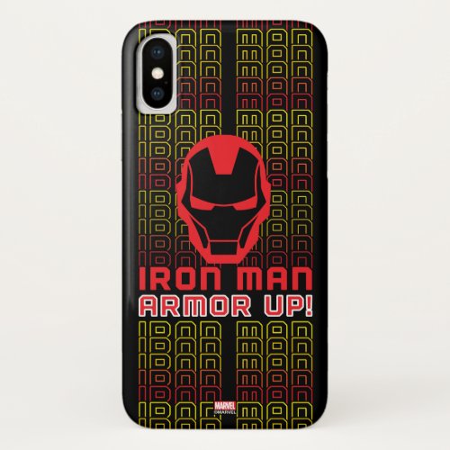 Avengers Classics  Iron Man Armor Up Art iPhone X Case