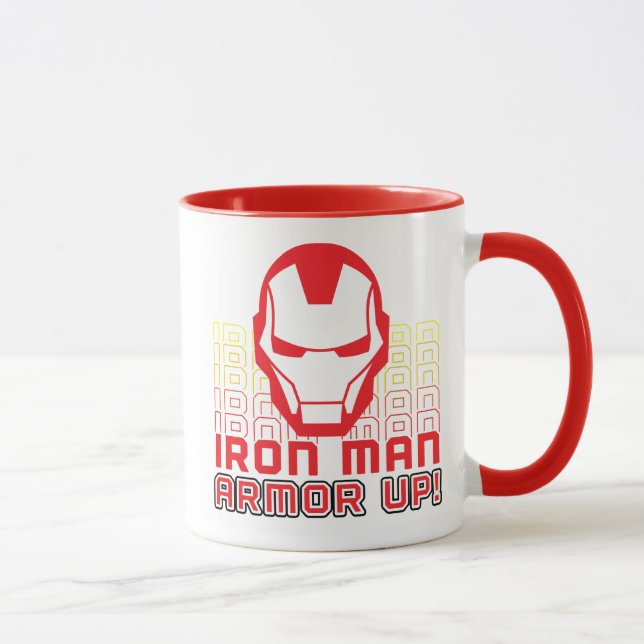 Avengers Classics | Iron Man "Armor Up" Art Mug (Right)