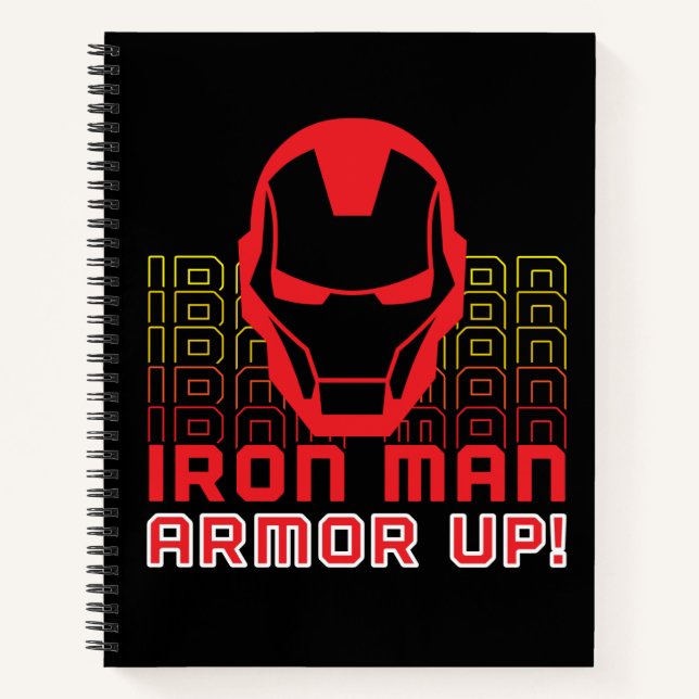 Avengers Classics | Iron Man "Armor Up" Art Notebook (Front)