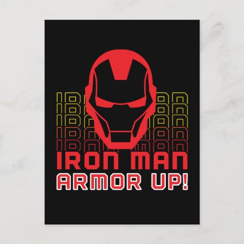 Avengers Classics  Iron Man Armor Up Art Postcard