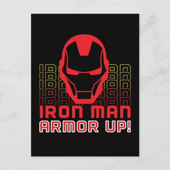 Avengers Classics | Iron Man "Armor Up" Art Postcard (Front)