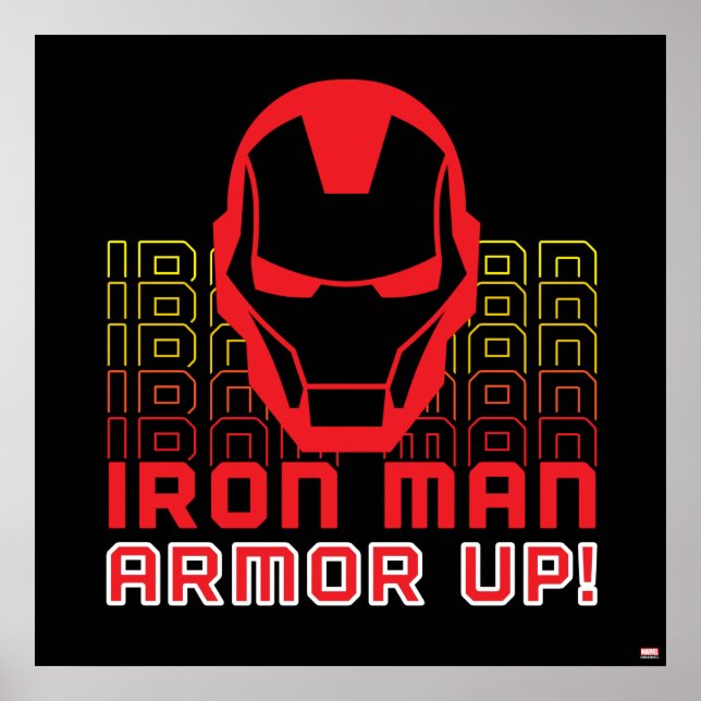 Avengers Classics | Iron Man "Armor Up" Art Poster (Front)