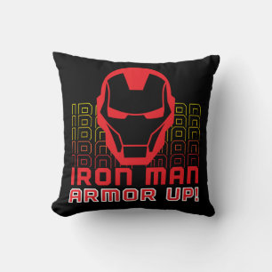 Avengers Classics   Iron Man "Armor Up" Art Throw Pillow