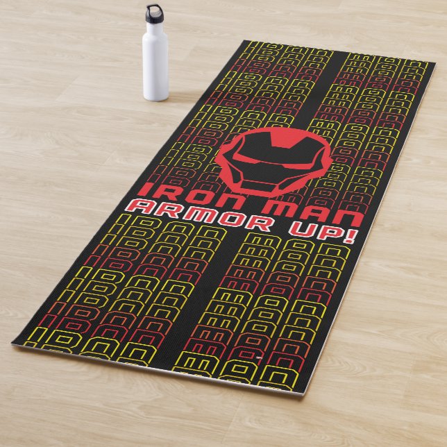 Avengers Classics | Iron Man "Armor Up" Art Yoga Mat (In Situ)