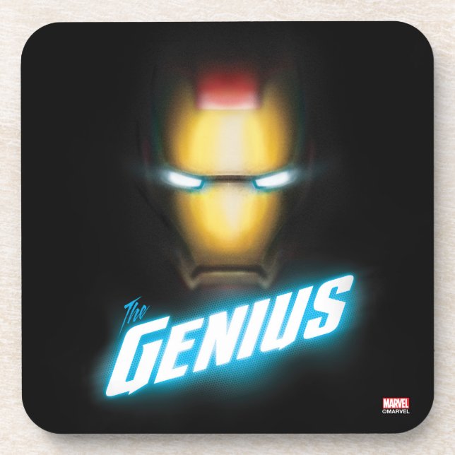 Avengers Classics | Iron Man Bold Graphic Beverage Coaster (Front)