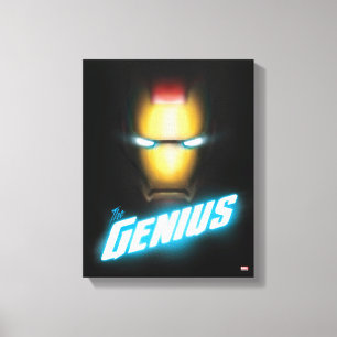 Avengers Classics Iron Man Bold Graphic Canvas Print