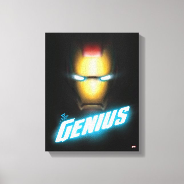 Avengers Classics | Iron Man Bold Graphic Canvas Print (Front)