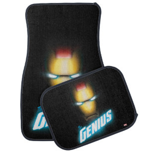 Avengers Classics Iron Man Bold Graphic Car Floor Mat