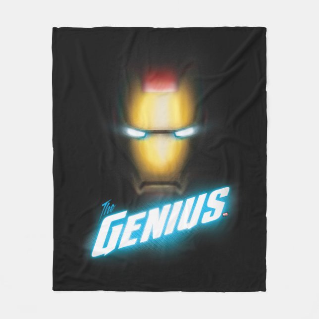 Avengers Classics | Iron Man Bold Graphic Fleece Blanket (Front)