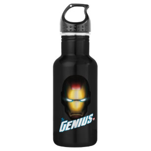 Avengers Classics Iron Man Bold Graphic Stainless Steel Water Bottle