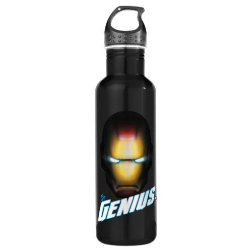 Avengers Classics  Iron Man Bold Graphic Stainless Steel Water Bottle