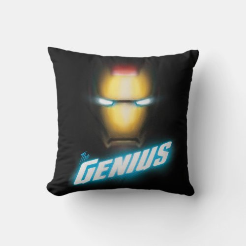 Avengers Classics  Iron Man Bold Graphic Throw Pillow