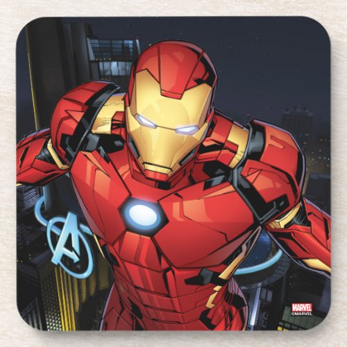 Avengers Classics  Iron Man Flying Forward Beverage Coaster