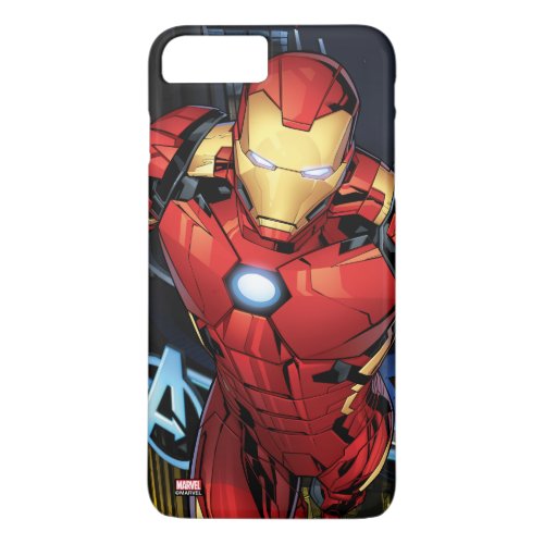 Avengers Classics  Iron Man Flying Forward iPhone 8 Plus7 Plus Case