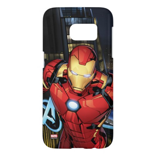Avengers Classics  Iron Man Flying Forward Samsung Galaxy S7 Case