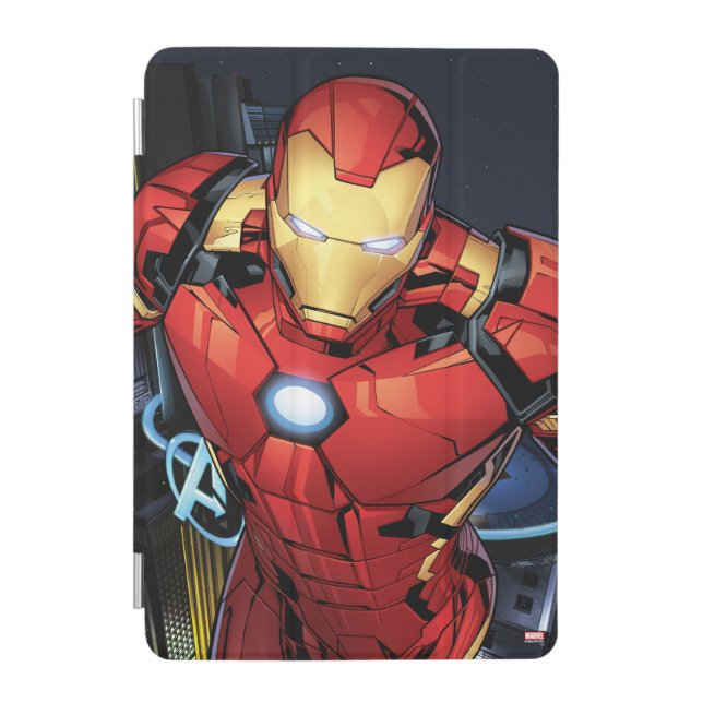 Avengers Classics | Iron Man Flying Forward iPad Mini Cover (Front)