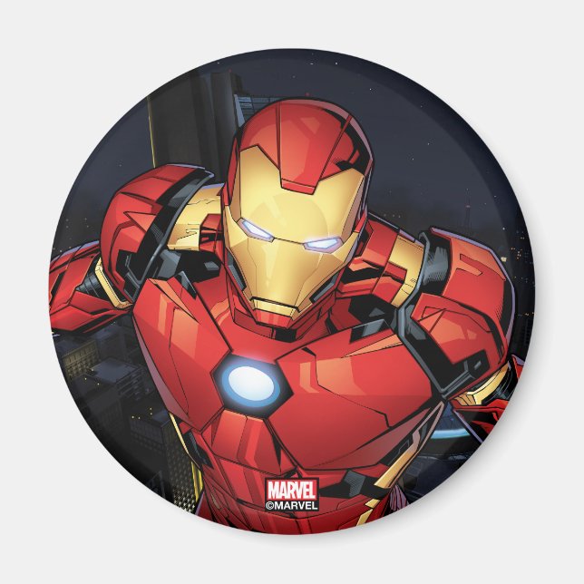 Avengers Classics | Iron Man Flying Forward Magnet (Front)