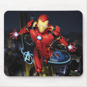 Avengers Classics Iron Man Flying Forward Mouse Pad