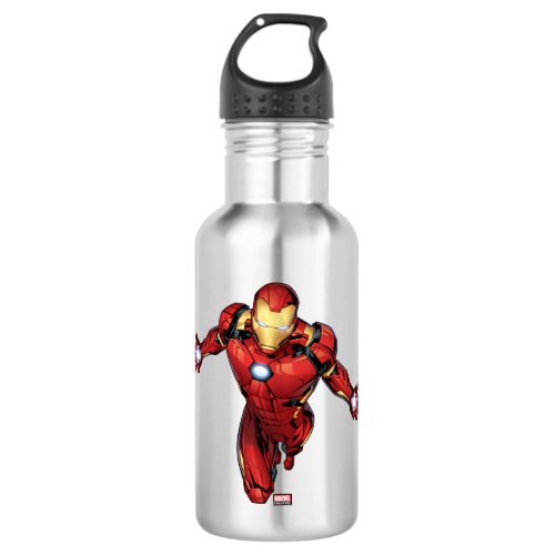 Avengers Classics  Iron Man Flying Forward Stainless Steel Water Bottle