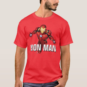 Avengers Classics   Iron Man Flying Forward T-Shirt