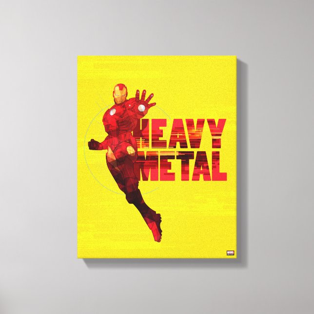 Avengers Classics | Iron Man "Heavy Metal" Canvas Print (Front)