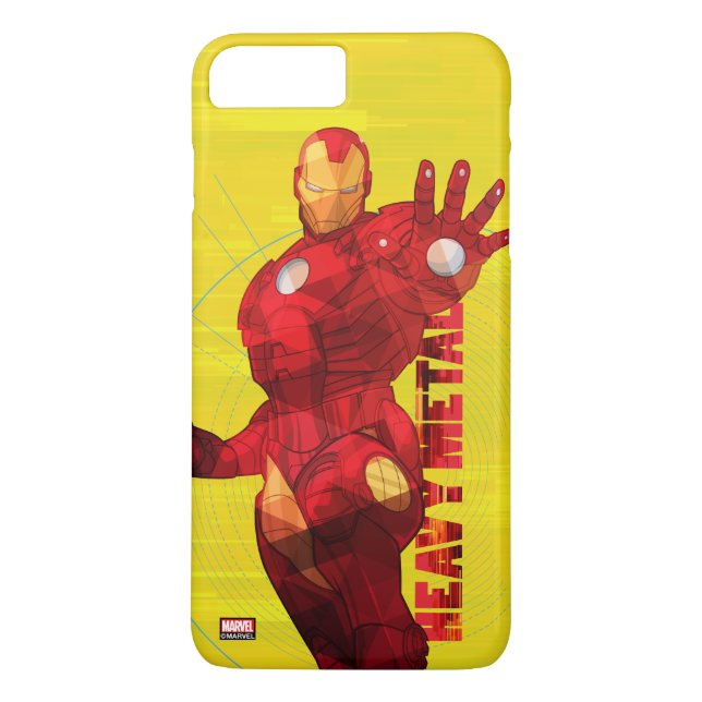 Avengers Classics | Iron Man "Heavy Metal" Case-Mate iPhone Case (Back)