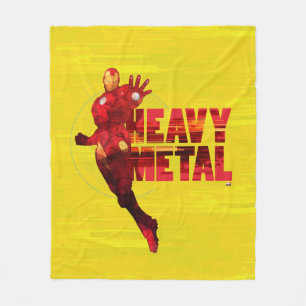 Avengers Classics   Iron Man "Heavy Metal" Fleece Blanket