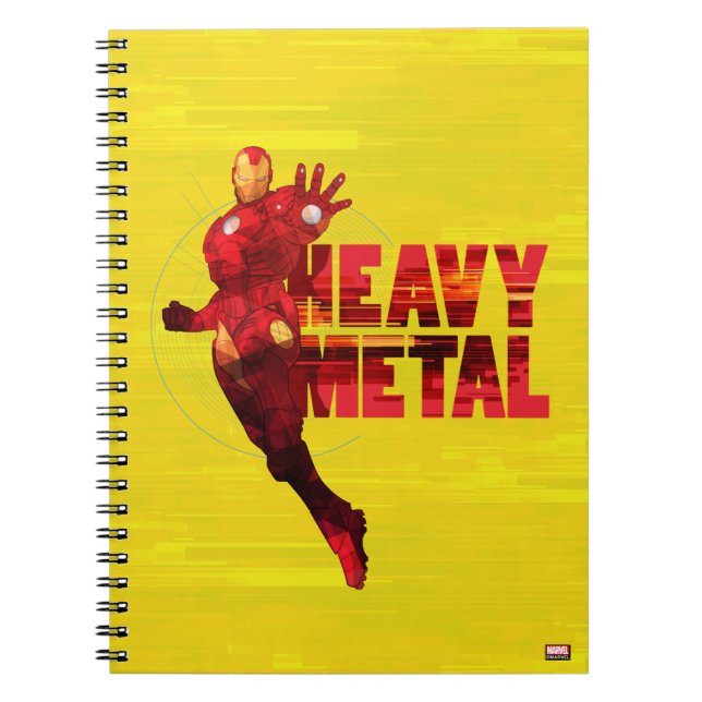 Avengers Classics | Iron Man "Heavy Metal" Notebook (Front)